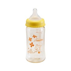 키즈앤마마 PPSU광구 젖병 240mL(옐로)