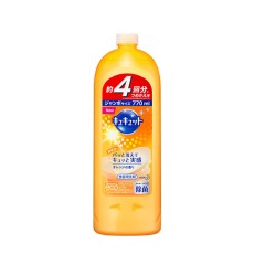 [카오]큐큣토 주방세제 오렌지 리필 770ml