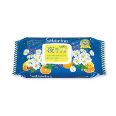 사보리노 밤용 마스크팩 카모마일 오렌지 향기 32매입