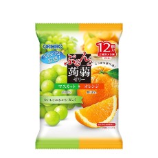 곤약 젤리 청포도+오렌지 12개입